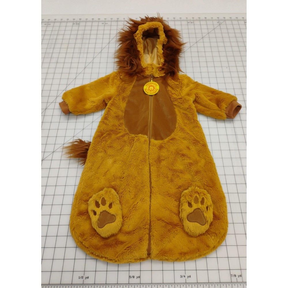 GOING WILD Lion Halloween costume baby sack bunting size 0-6 months